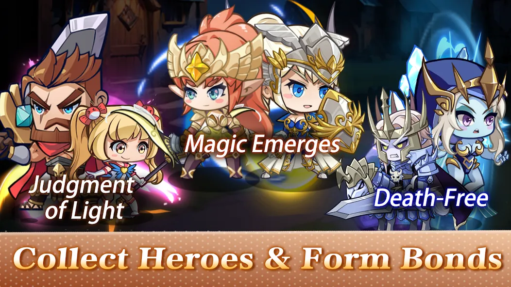 Mythic Summon: Idle RPG [MOD: безлимитные ресурсы и герои] Screenshot 5