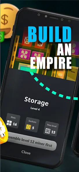 Merge Crypto Miner: Earn Money [MOD: безлимитные деньги и ускоренная добыча] Screenshot 3