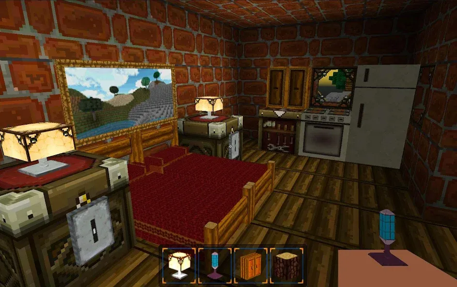 BlockBuild Craft a Dream World [MOD: безлимитные ресурсы и открыты все предметы] Screenshot 1