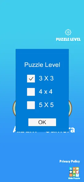 Slide Puzzle with your photo [MOD: без рекламы и все уровни открыты] Screenshot 3