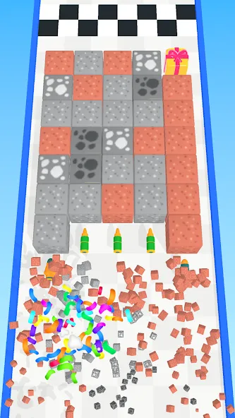 Merge Bullet [MOD: безлимитные деньги и усиленное оружие] Screenshot 5