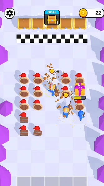 Merge Weapons: Battle Game [MOD: безлимитные деньги и оружие] Screenshot 5
