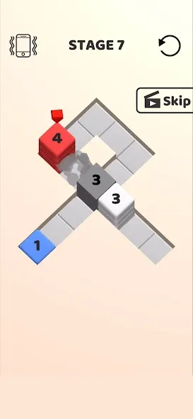 Stack Cube! [MOD: много монет и открыты все уровни] Screenshot 2