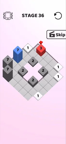 Stack Cube! [MOD: много монет и открыты все уровни] Screenshot 3