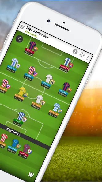 futmondo - soccer manager [MOD: безлимитные деньги и ресурсы] Screenshot 2