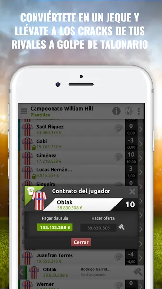futmondo - soccer manager [MOD: безлимитные деньги и ресурсы] Screenshot 5