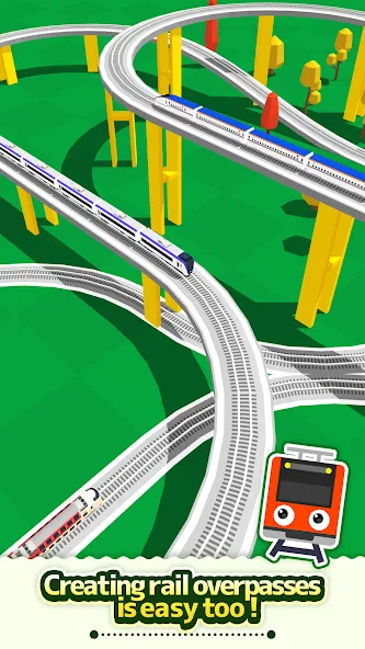 Train Go - Railway Simulator [MOD: безлимитные деньги и все поезда открыты] Screenshot 3