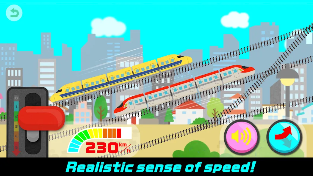 Train Roller Coaster [MOD: безлимитные деньги и все поезда открыты] Screenshot 2