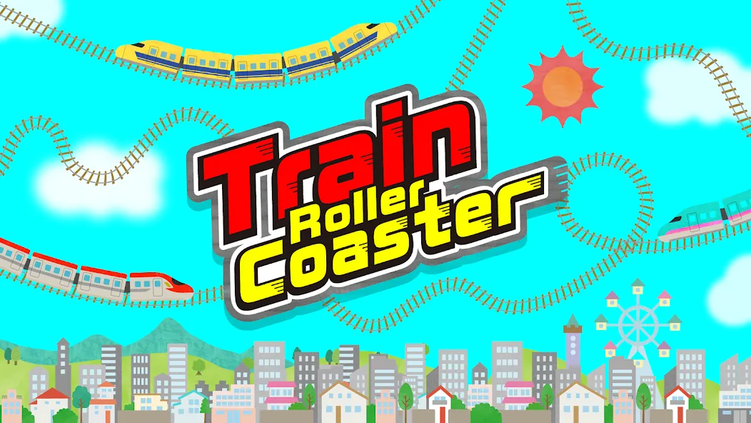 Train Roller Coaster [MOD: безлимитные деньги и все поезда открыты] Screenshot 4