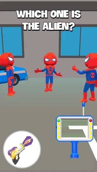 Catch the Alien: Find Impostor [MOD: подсказки и все уровни открыты] Screenshot 3