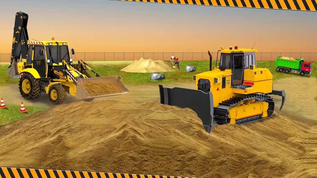 Heavy Construction Simulator [MOD: безлимитные деньги и вся техника] Screenshot 3