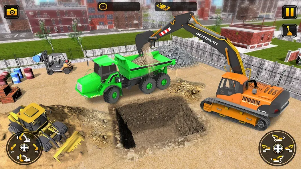 Heavy Construction Simulator [MOD: безлимитные деньги и вся техника] Screenshot 5