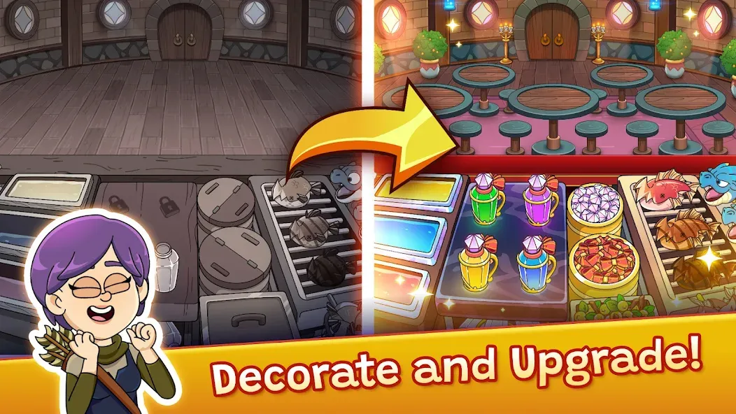 Potion Punch 2: Cooking Quest [MOD: безлимитные монеты и энергия] Screenshot 5