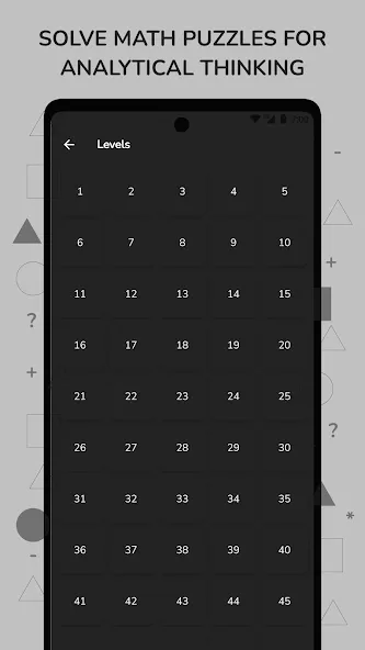 Math Puzzle &amp; Brain Riddles [MOD: безлимитные подсказки и решения] Screenshot 1