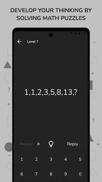 Math Puzzle &amp; Brain Riddles [MOD: безлимитные подсказки и решения] Screenshot 2