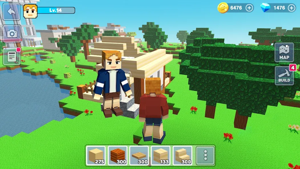 MiniCraft: Blocky Craft 2024 [MOD: бесконечные ресурсы и открытые возможности] Screenshot 2