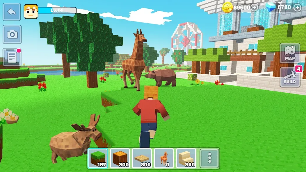 MiniCraft: Blocky Craft 2024 [MOD: бесконечные ресурсы и открытые возможности] Screenshot 3