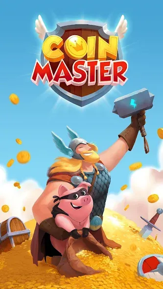 Coin Master [MOD: бесконечные монеты и бесплатные вращения] Screenshot 1