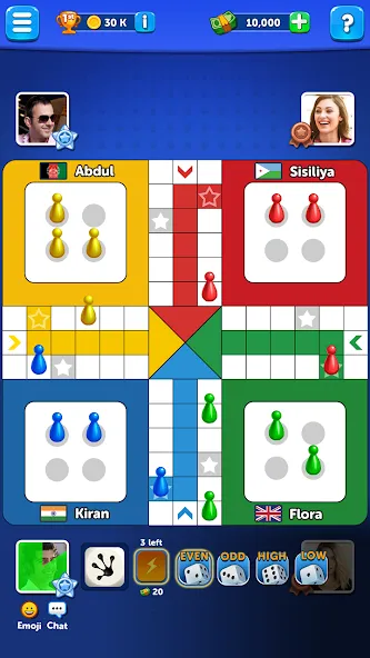 Ludo Club - Fun Dice Game [MOD: безлимитные монеты и быстрые ходы] Screenshot 1