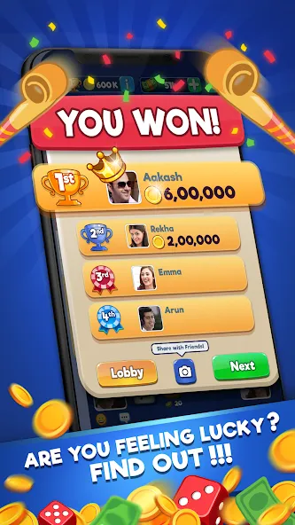 Ludo Club - Fun Dice Game [MOD: безлимитные монеты и быстрые ходы] Screenshot 3