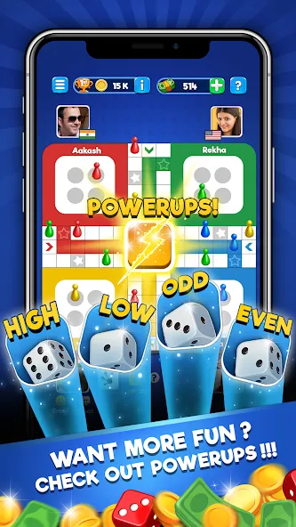 Ludo Club - Fun Dice Game [MOD: безлимитные монеты и быстрые ходы] Screenshot 4