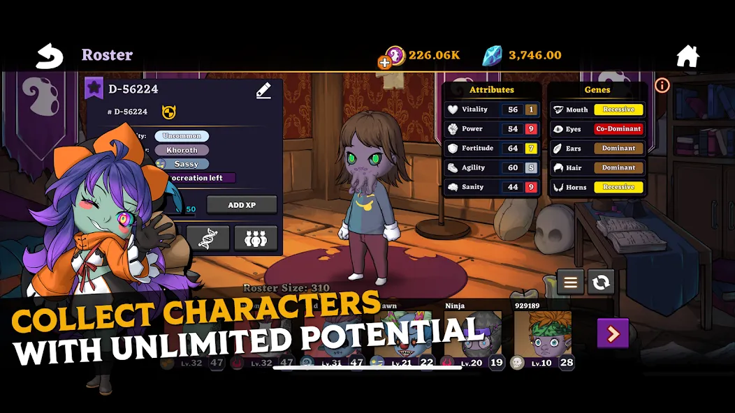 Devikins: Epic NFT/Crypto Game [MOD: безлимитные ресурсы и редкие герои] Screenshot 1