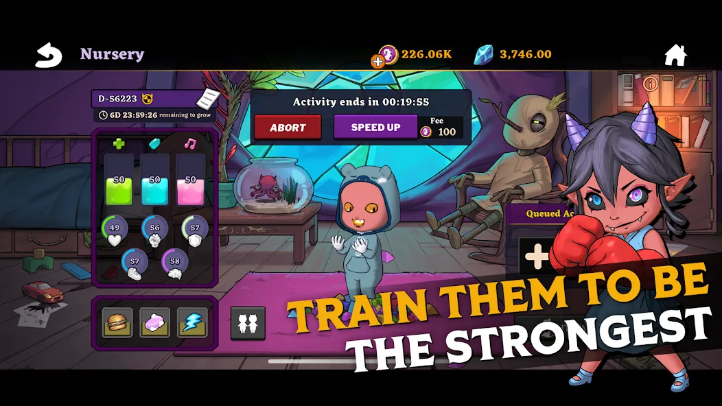 Devikins: Epic NFT/Crypto Game [MOD: безлимитные ресурсы и редкие герои] Screenshot 2