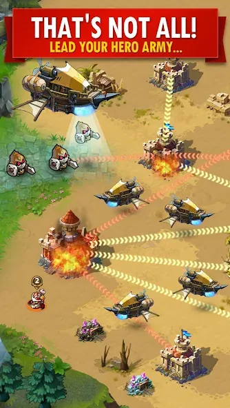 Magic Rush: Heroes [MOD: безлимитные ресурсы и усиленные герои] Screenshot 4