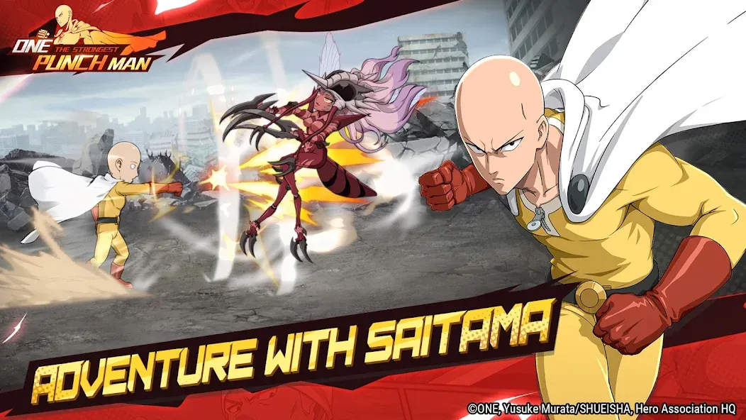 One Punch Man - The Strongest [MOD: безлимитные деньги и алмазы] Screenshot 2