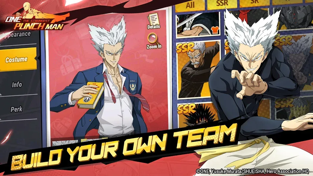 One Punch Man - The Strongest [MOD: безлимитные деньги и алмазы] Screenshot 3
