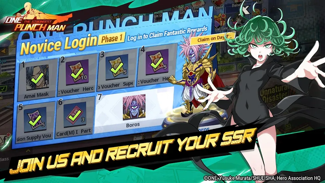 One Punch Man - The Strongest [MOD: безлимитные деньги и алмазы] Screenshot 4