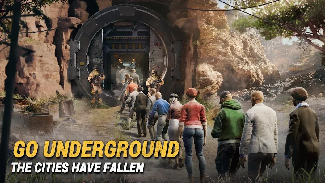 Last Fortress: Underground [MOD: безлимитные ресурсы и бесплатные улучшения] Screenshot 1
