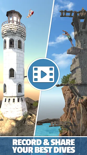 Flip Diving [MOD: безлимитные деньги и все персонажи] Screenshot 5