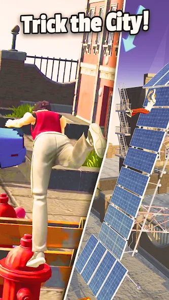 Flip Runner [MOD: безлимитные деньги и все уровни] Screenshot 3