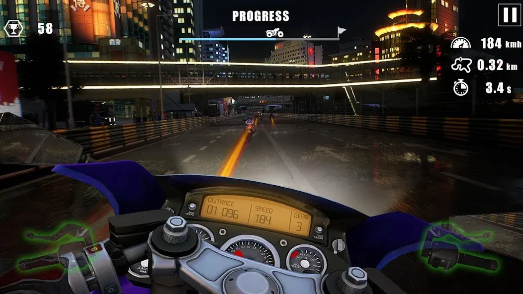 Moto Bike Race : Driving Car [MOD: безлимитные деньги и топливо] Screenshot 2