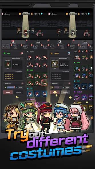 Gun and Girls : Gunner Maker [MOD: безлимитные деньги и патроны] Screenshot 4