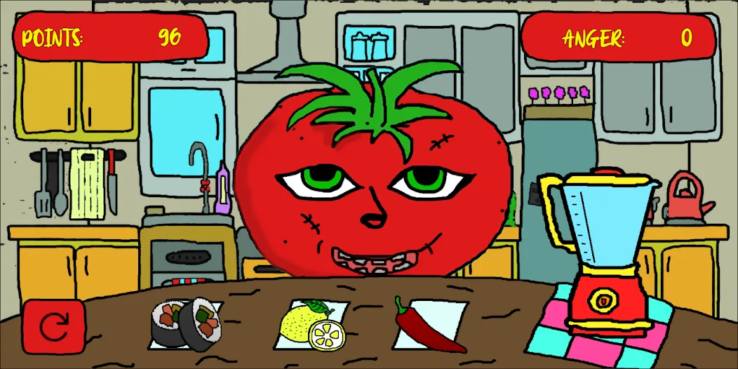 Mr Hungry Tomato [MOD: больше монет и все уровни открыты] Screenshot 2