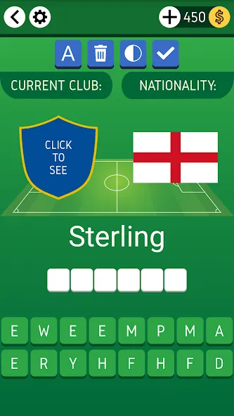 Names of Soccer Stars Quiz [MOD: открыты все уровни и подсказки] Screenshot 4