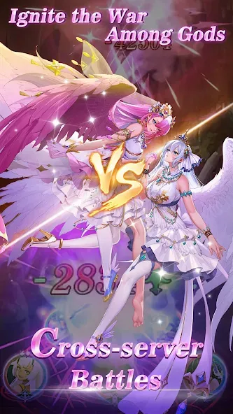 Idle Angels: Goddess' Warfare [MOD: безлимитные ресурсы и усиленные героини] Screenshot 5