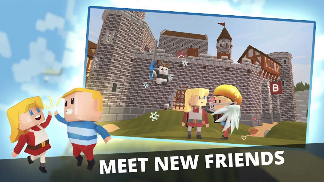 Kogama Friends [MOD: новые друзья и открытые миры] Screenshot 5