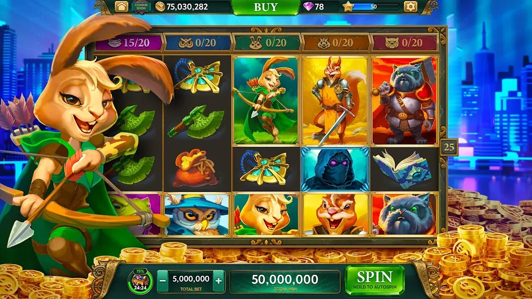 ARK Casino - Vegas Slots Game [MOD: безлимитные фишки и джекпоты] Screenshot 2