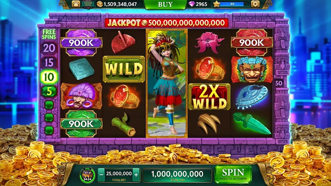 ARK Casino - Vegas Slots Game [MOD: безлимитные фишки и джекпоты] Screenshot 3