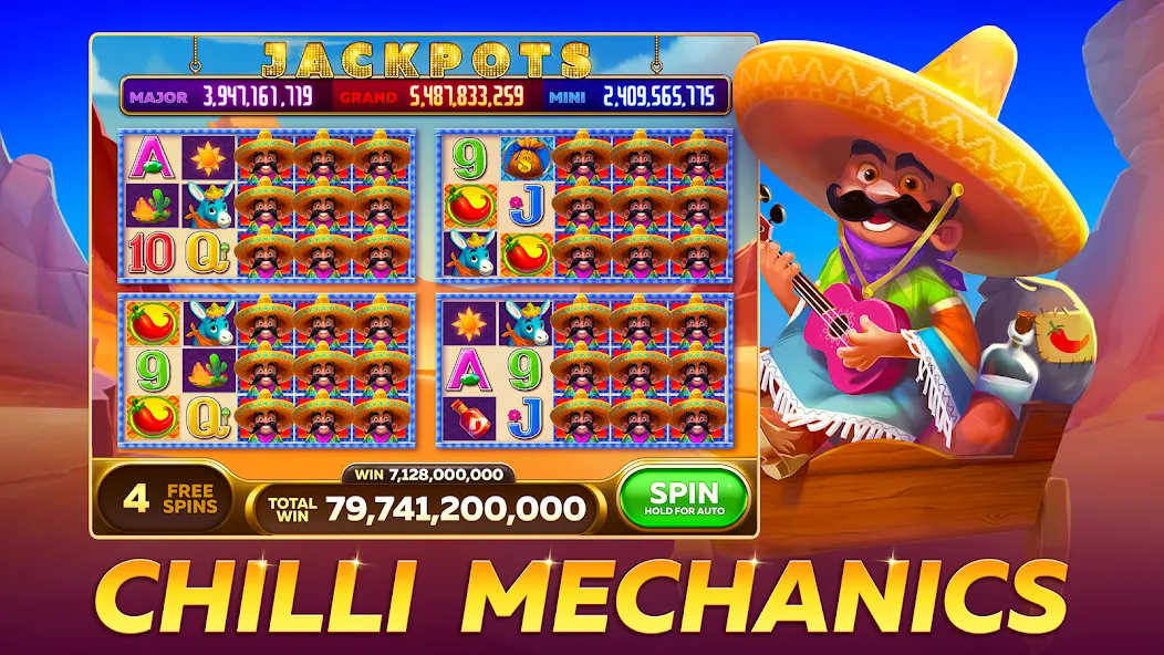 Infinity Slots - Casino Games [MOD: безлимитные монеты и бонусы] Screenshot 2