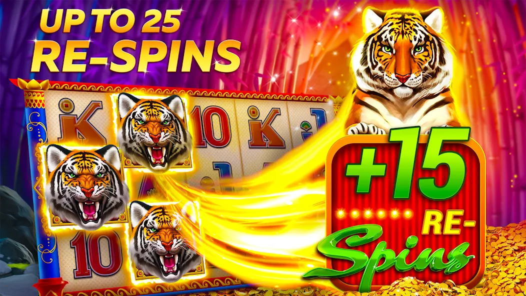 Infinity Slots - Casino Games [MOD: безлимитные монеты и бонусы] Screenshot 3