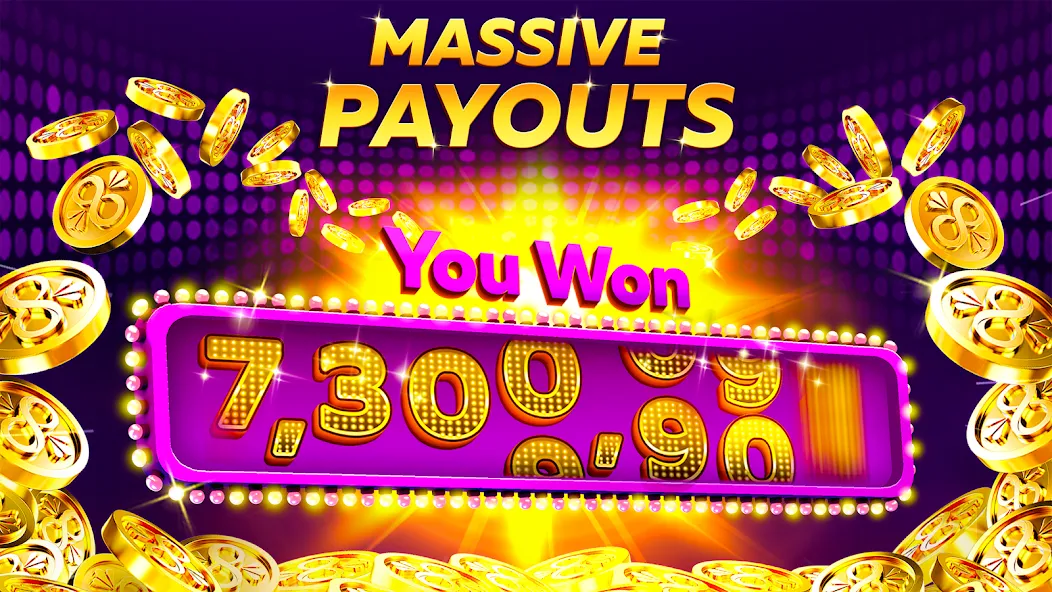 Infinity Slots - Casino Games [MOD: безлимитные монеты и бонусы] Screenshot 5