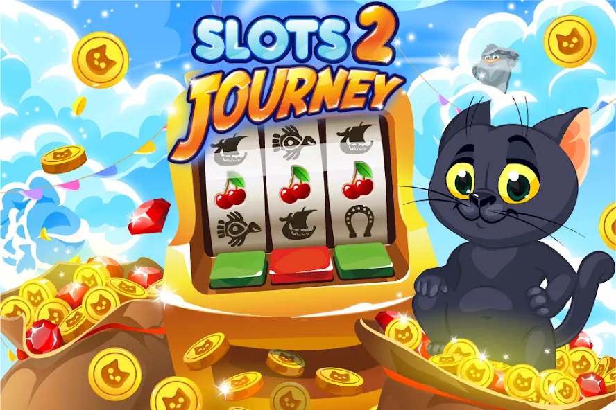 Slots Journey 2: Vegas Casino [MOD: безлимитные монеты и бонусы] Screenshot 2