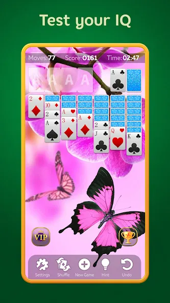 Solitaire Play - Card Klondike [MOD: без рекламы и безлимитные подсказки] Screenshot 1