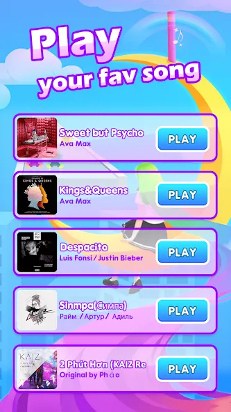 Dancing Hair [MOD: разблокированы все уровни и скины] Screenshot 1