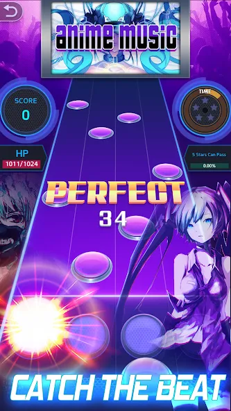 Tap Tap Music-Pop Songs [MOD: все песни разблокированы] Screenshot 3