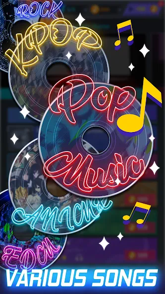 Tap Tap Music-Pop Songs [MOD: все песни разблокированы] Screenshot 4